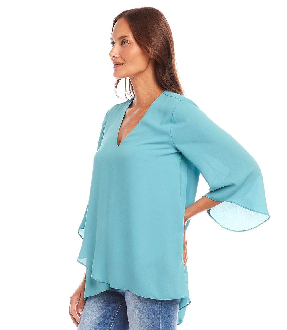 Bracelet Sleeve Asymmetric Top - Image 4