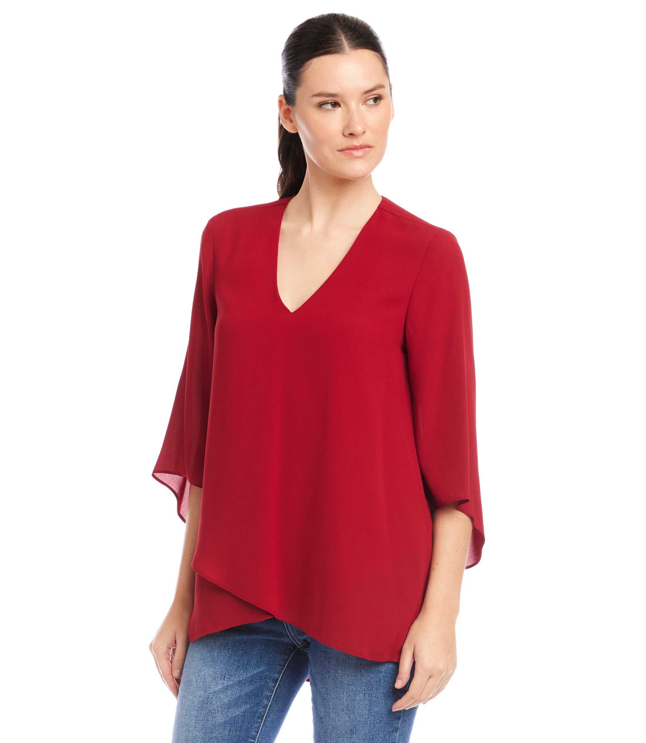 Bracelet Sleeve Asymmetric Top - Image 3