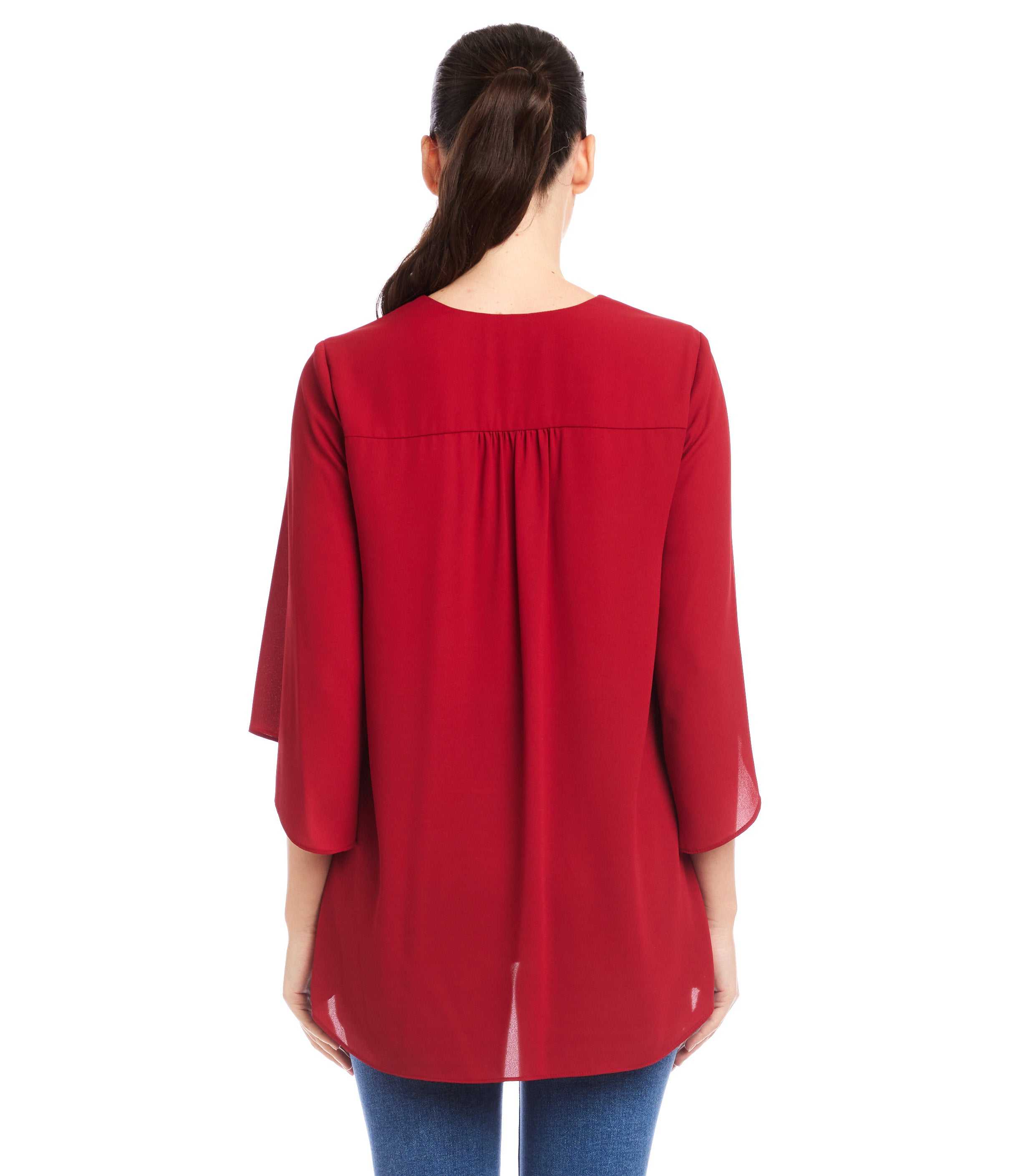 Bracelet Sleeve Asymmetric Top - Image 4