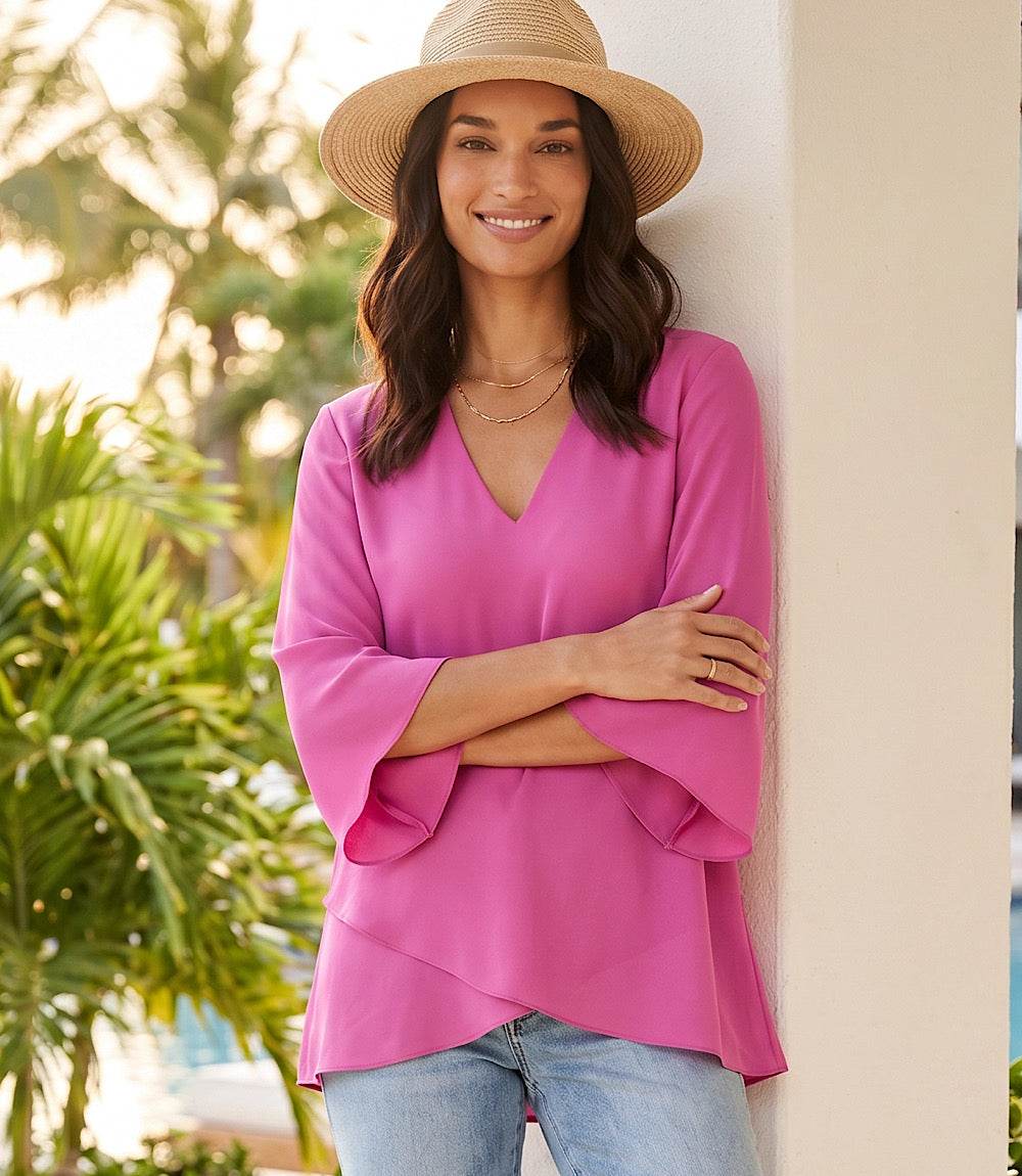 Bracelet Sleeve Asymmetric Top - Image 3
