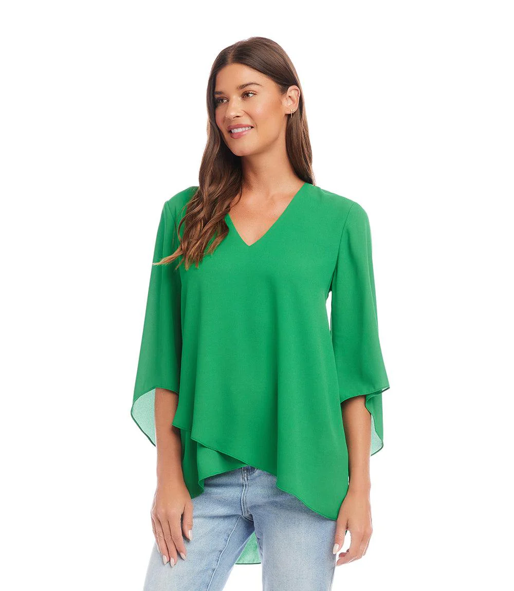 Bracelet Sleeve Asymmetric Top - Image 3