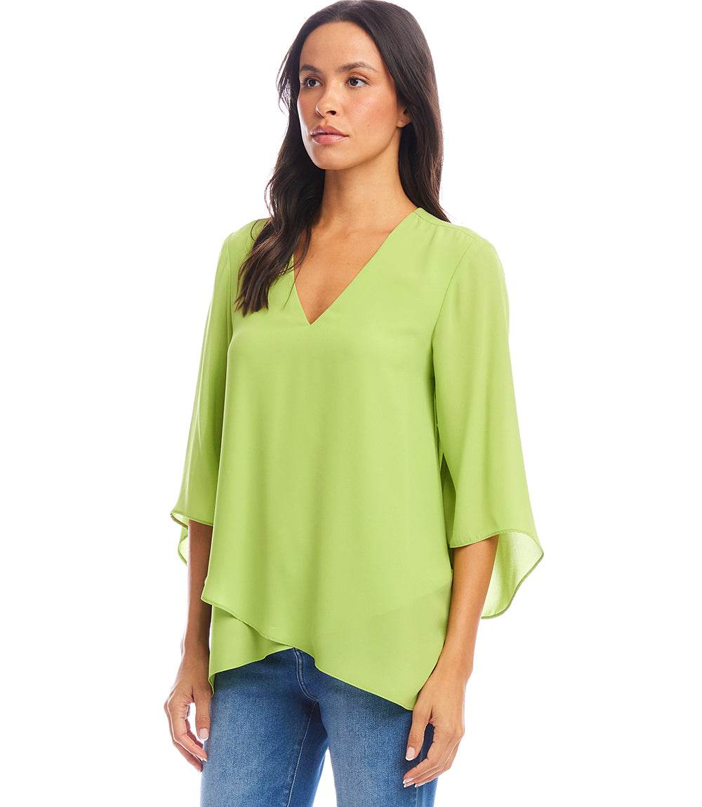 Bracelet Sleeve Asymmetric Top - Image 3