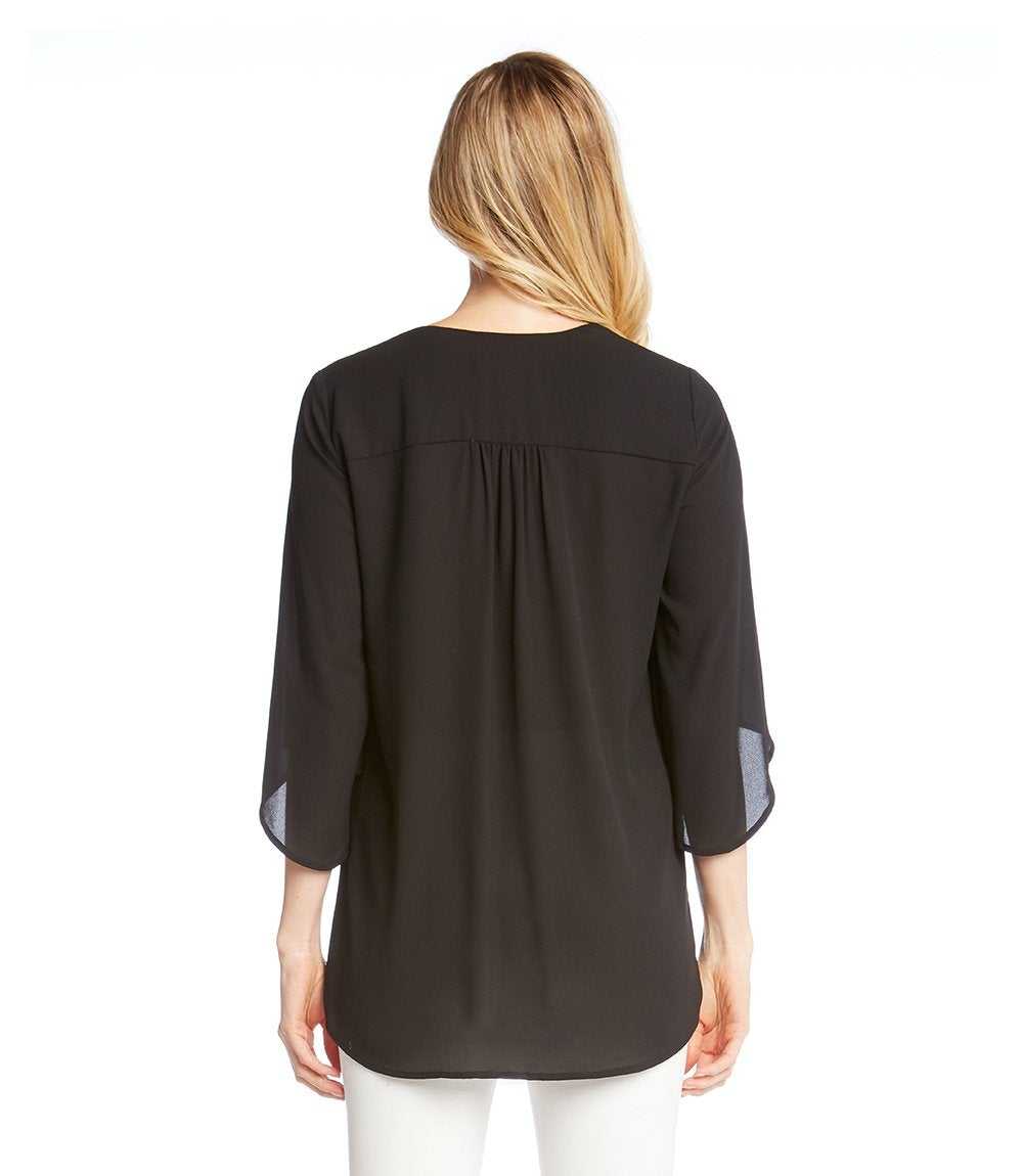 Bracelet Sleeve Asymmetric Top - Image 4