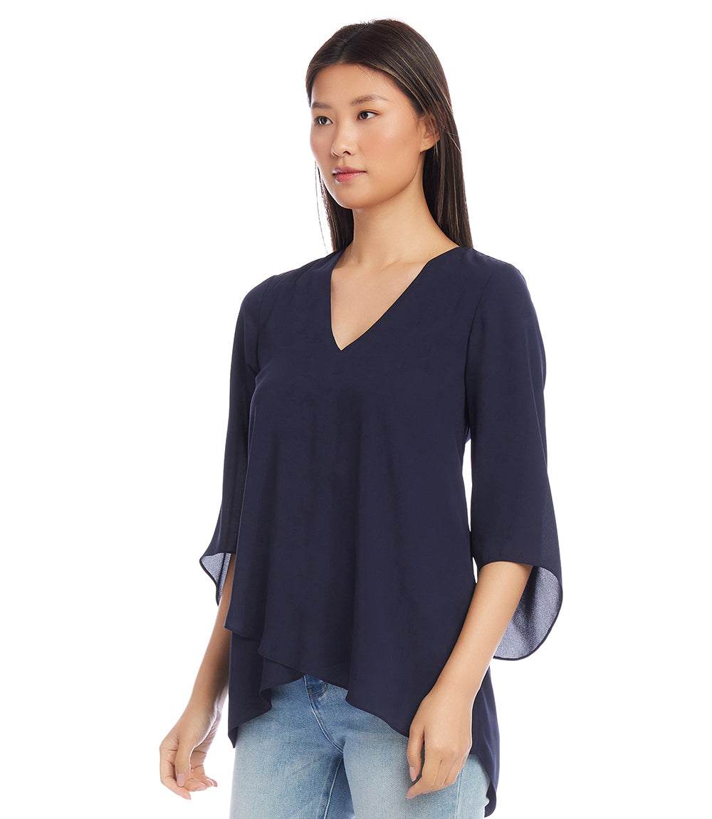 Bracelet Sleeve Asymmetric Top - Image 6