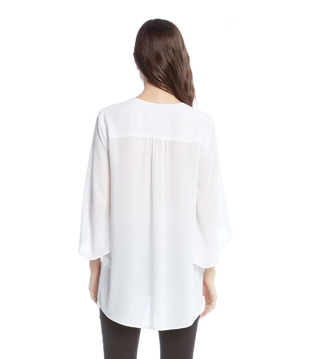 Bracelet Sleeve Asymmetric Top - Image 3