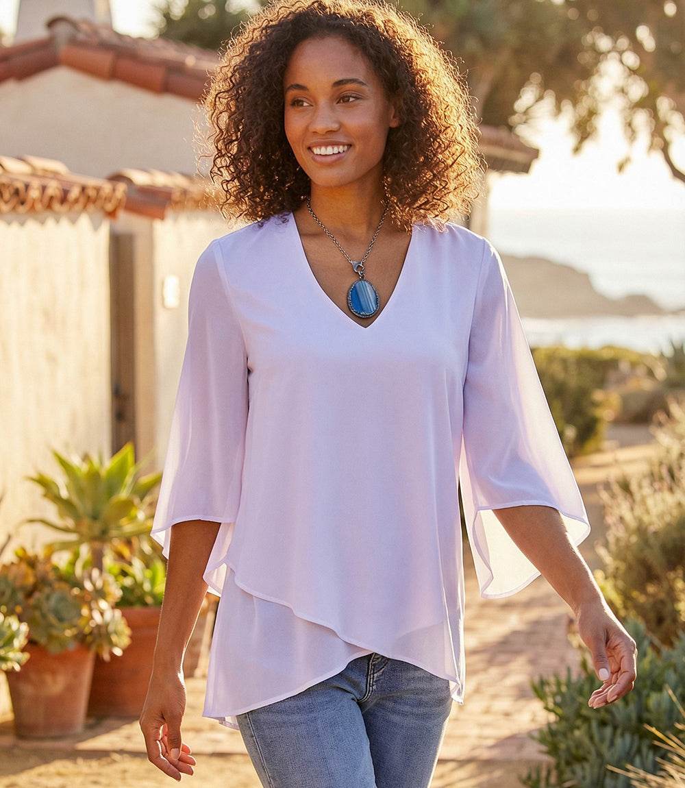 Bracelet Sleeve Asymmetric Top - Image 4