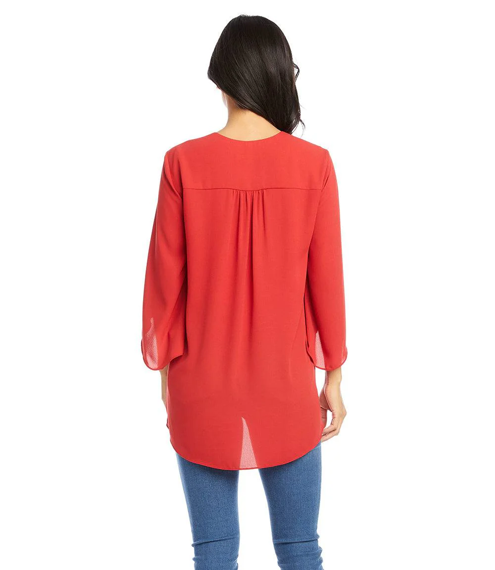 Bracelet Sleeve Asymmetric Top - Image 4