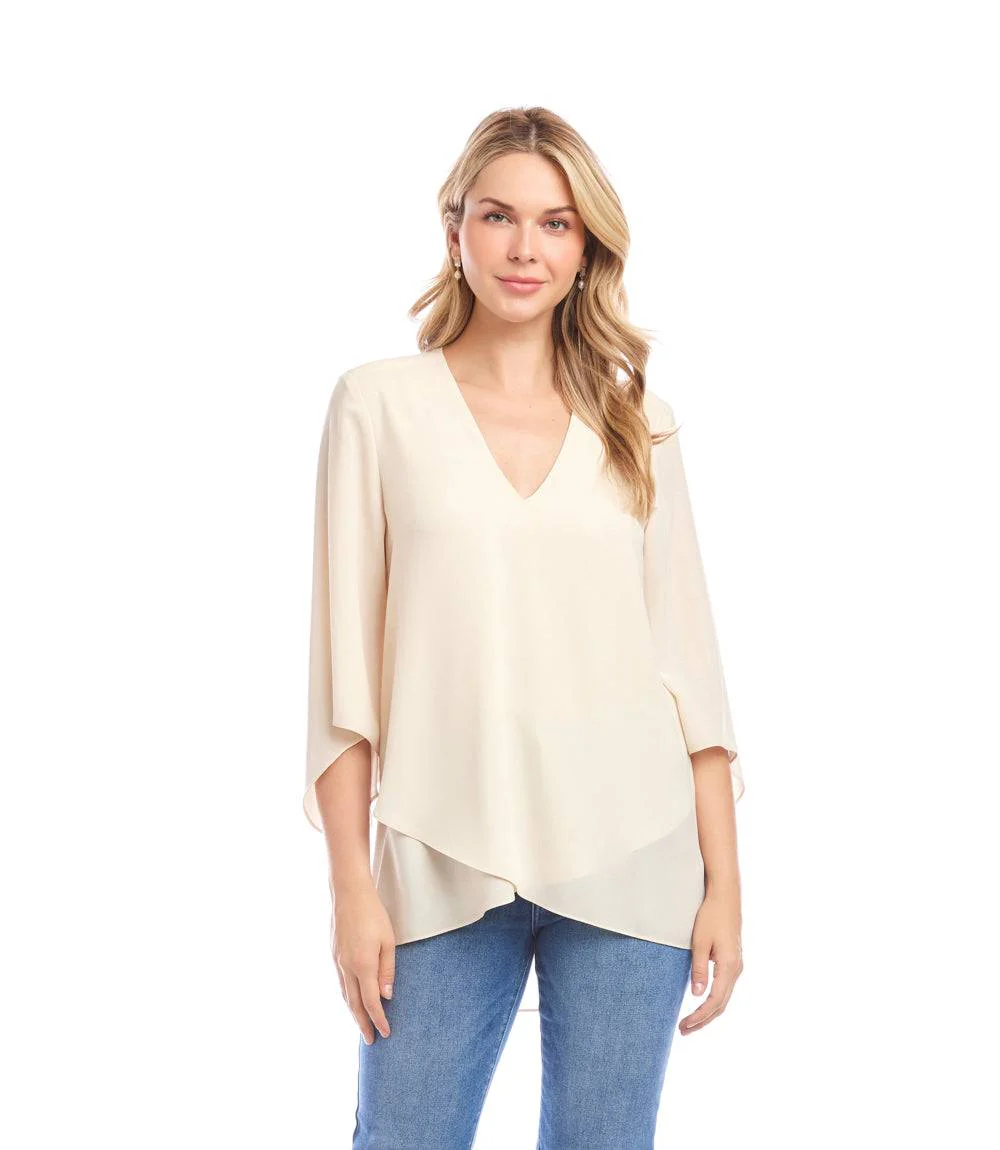 Bracelet Sleeve Asymmetric Top - Image 2