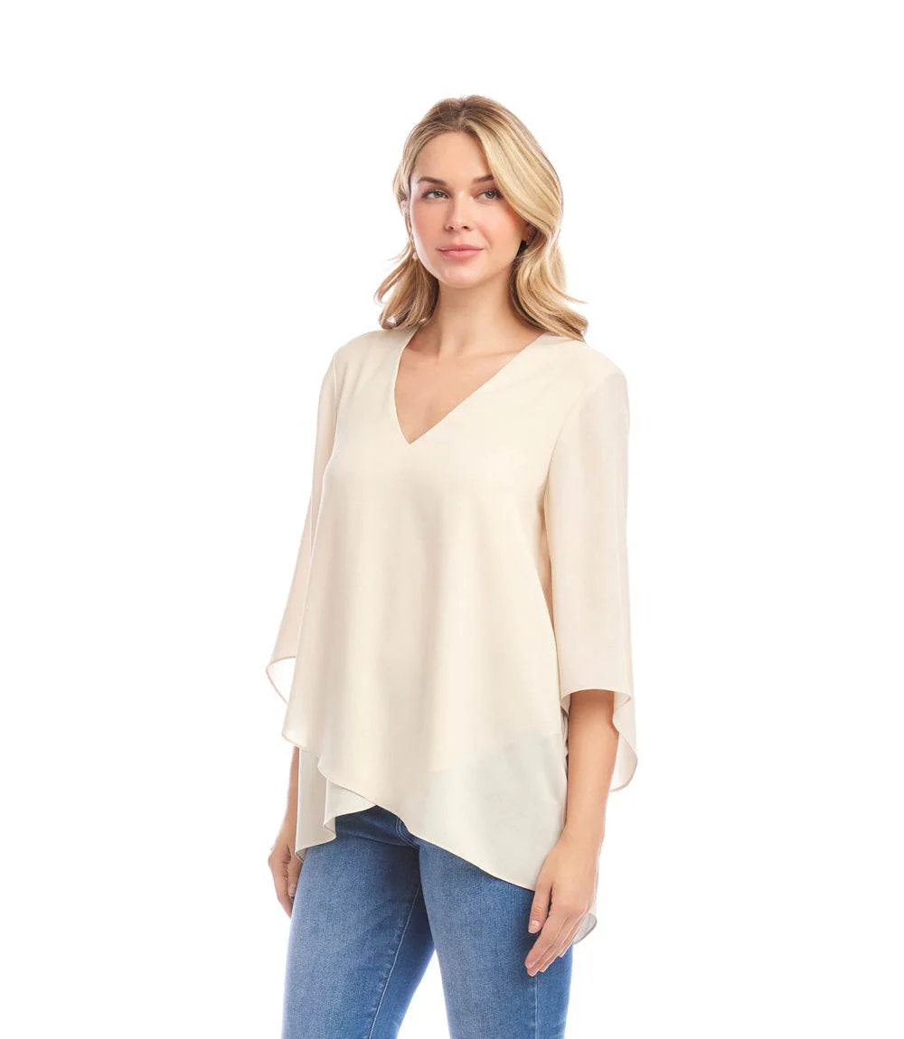 Bracelet Sleeve Asymmetric Top - Image 4