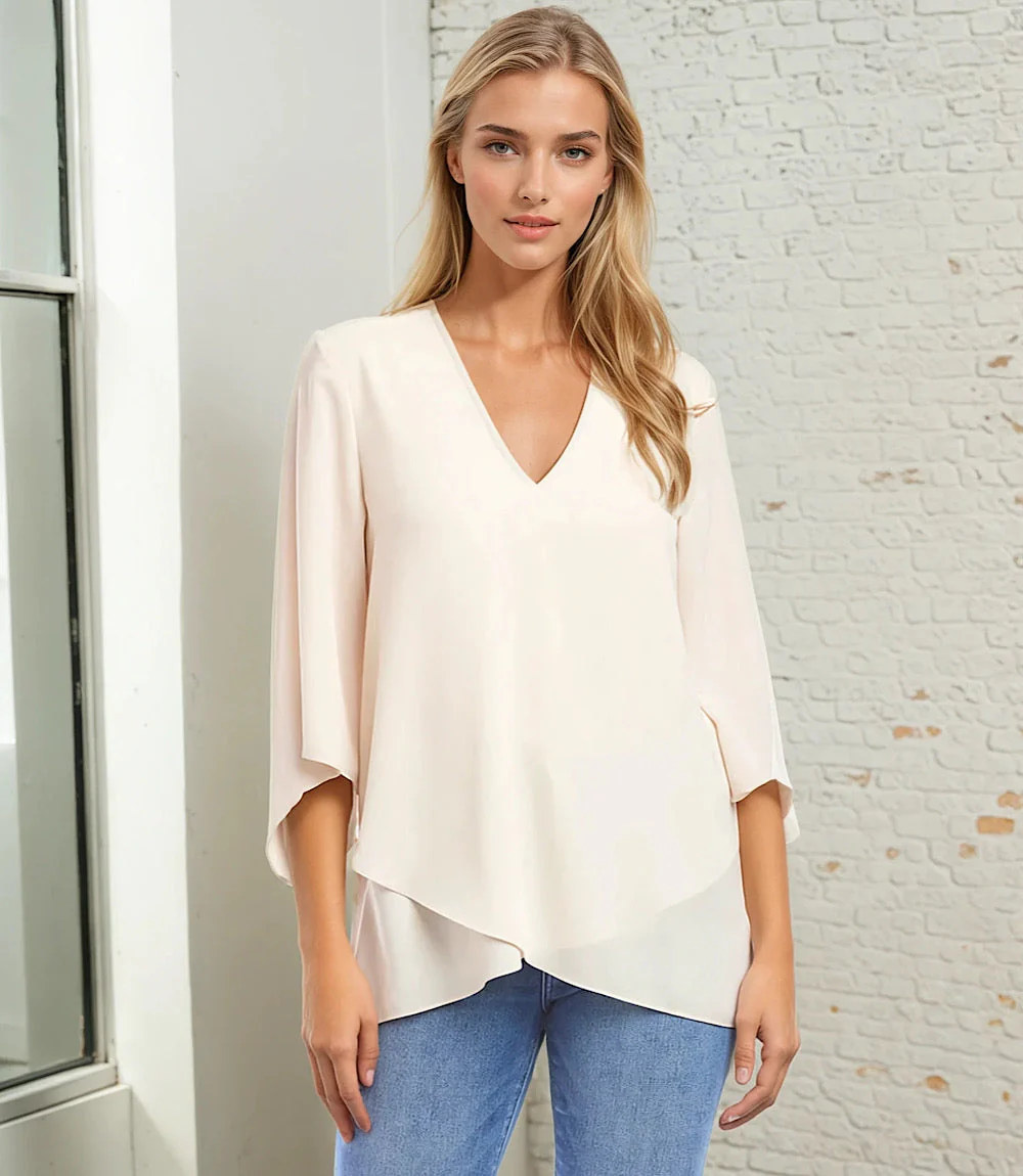 Bracelet Sleeve Asymmetric Top - Image 7