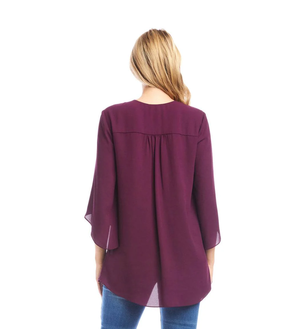 Bracelet Sleeve Asymmetric Top - Image 4