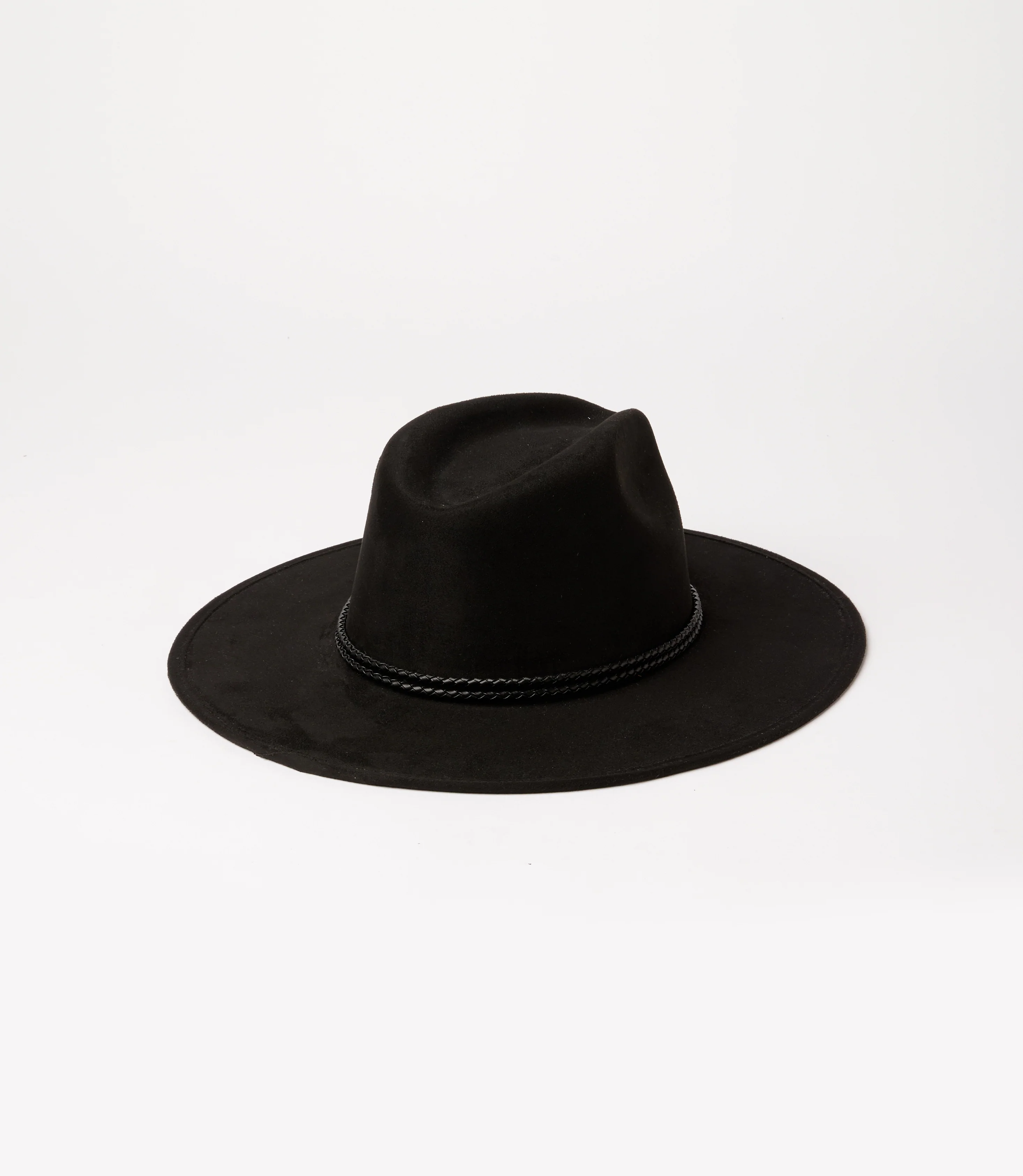 Braided Trim Fedora Hat - Image 5
