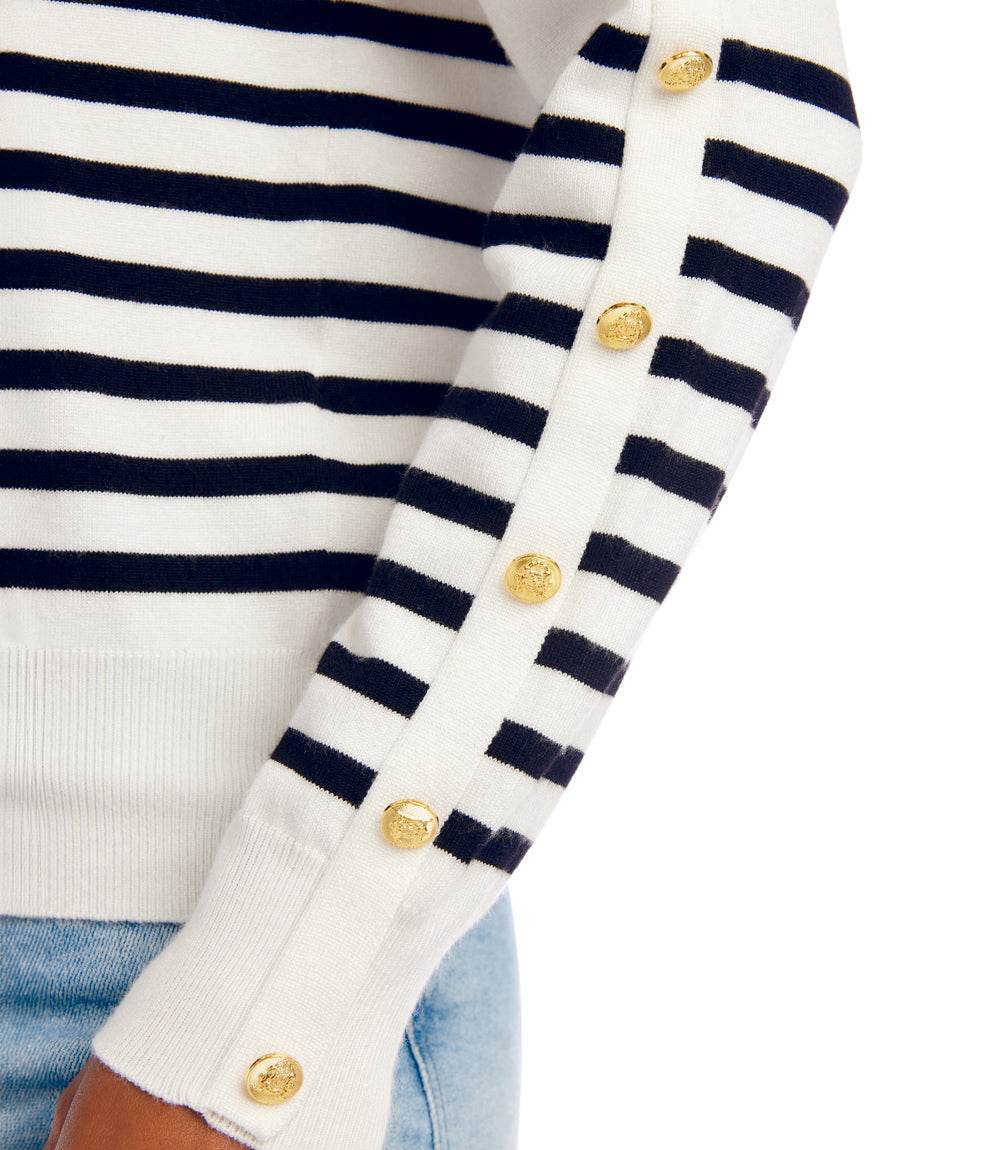 Button Detail Sweater - Image 5