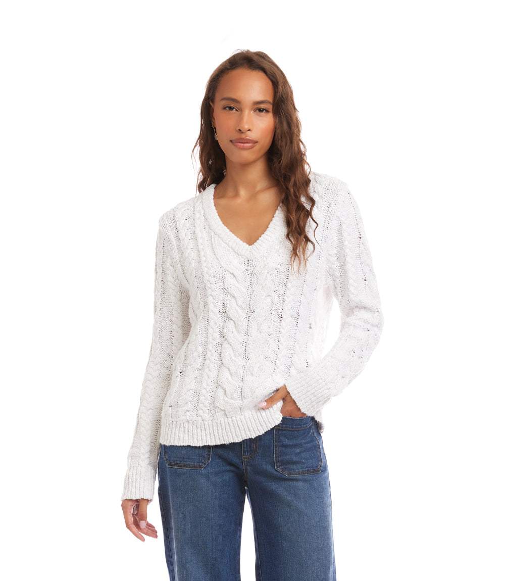 Cable Knit Sweater - Image 3