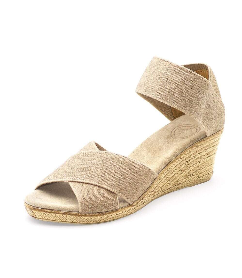 Cannon Espadrille Wedge Linen Sandals - Image 2