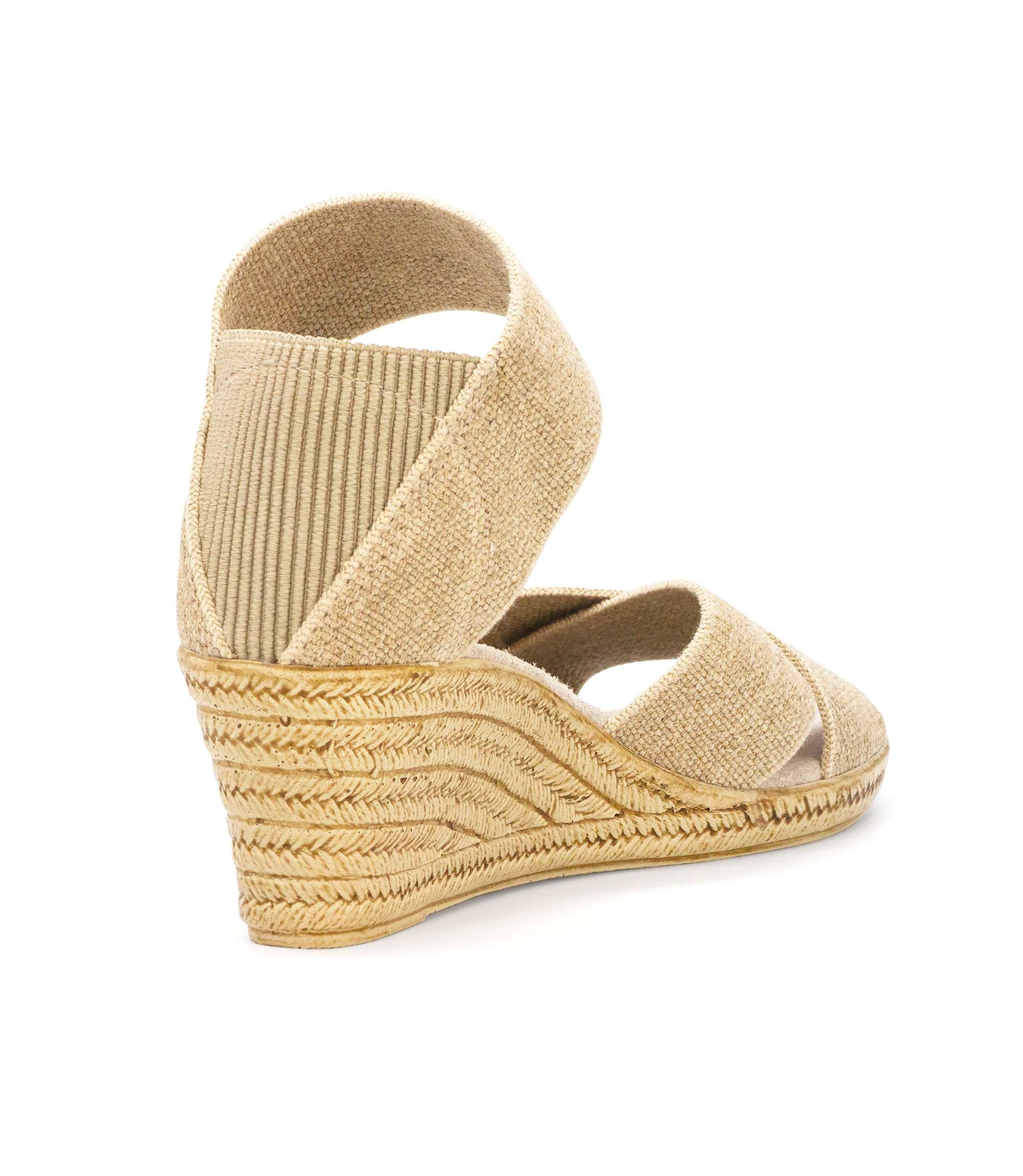 Cannon Espadrille Wedge Linen Sandals - Image 5