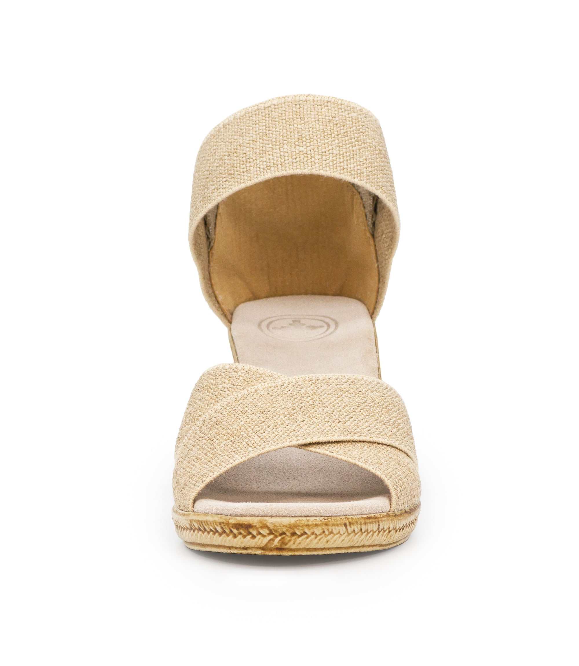 Cannon Espadrille Wedge Linen Sandals - Image 6