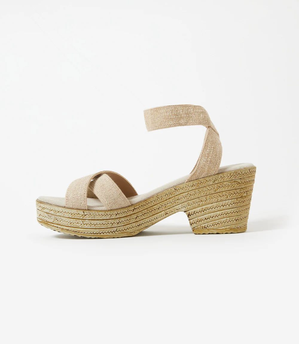 Charleston Shoe Co. Angela Ankle Wrap Sandals - Image 5