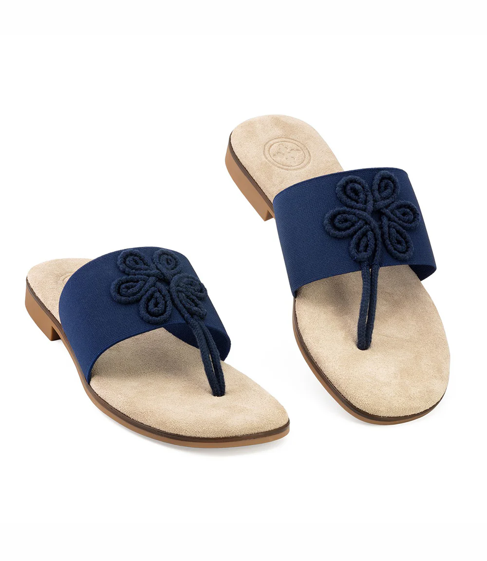 Charleston Co. Morris Flower Thong Sandals - Image 3