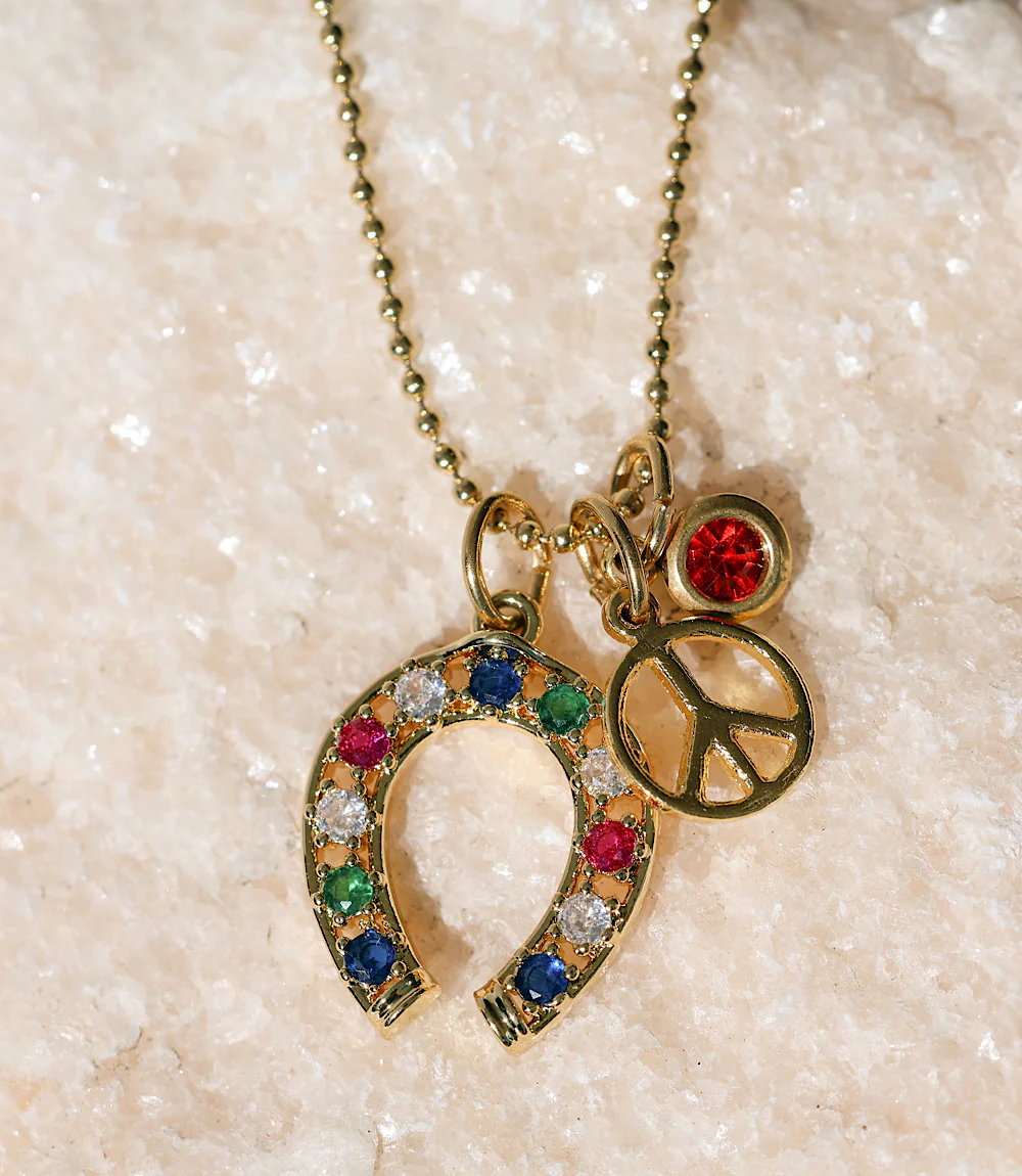 Charm Cluster Necklace - Image 10