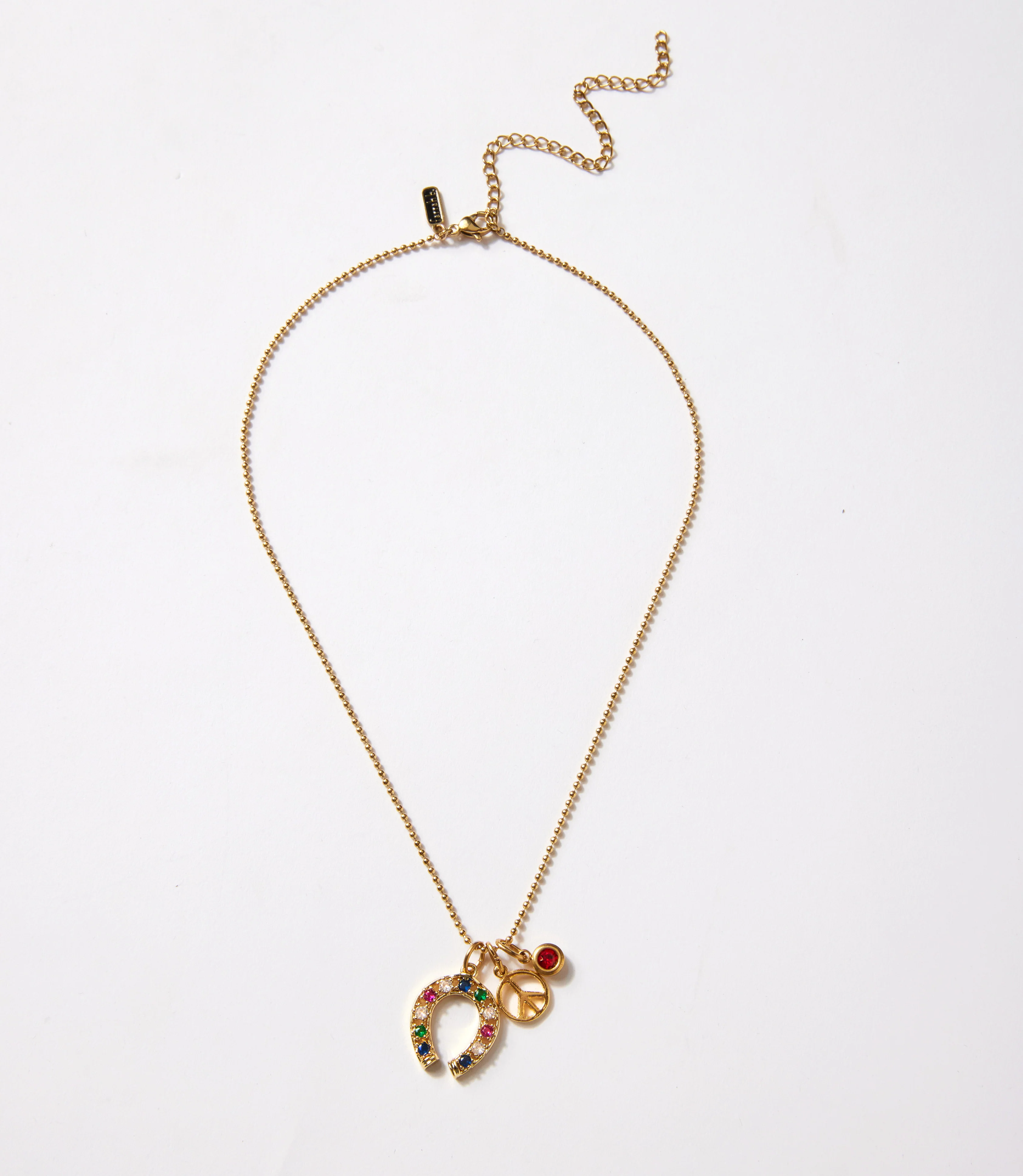 Charm Cluster Necklace - Image 4