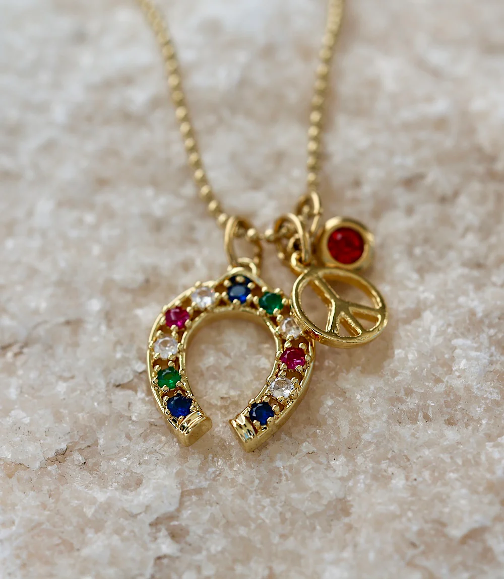 Charm Cluster Necklace - Image 6