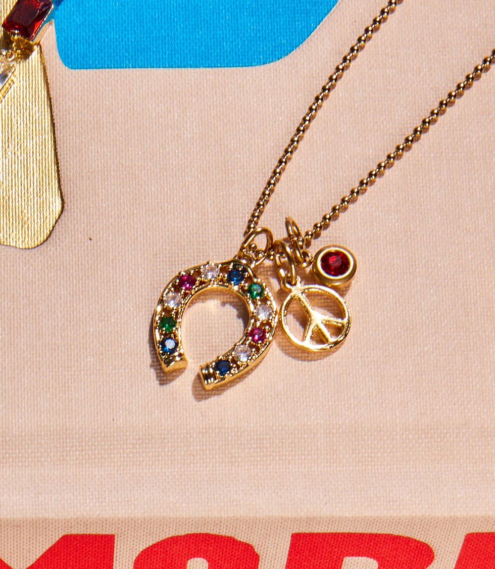 Charm Cluster Necklace - Image 7