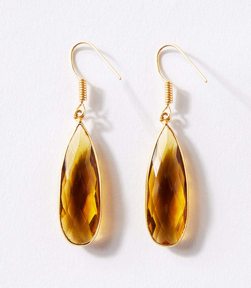 Citrine Quartz Earrings - Image 5