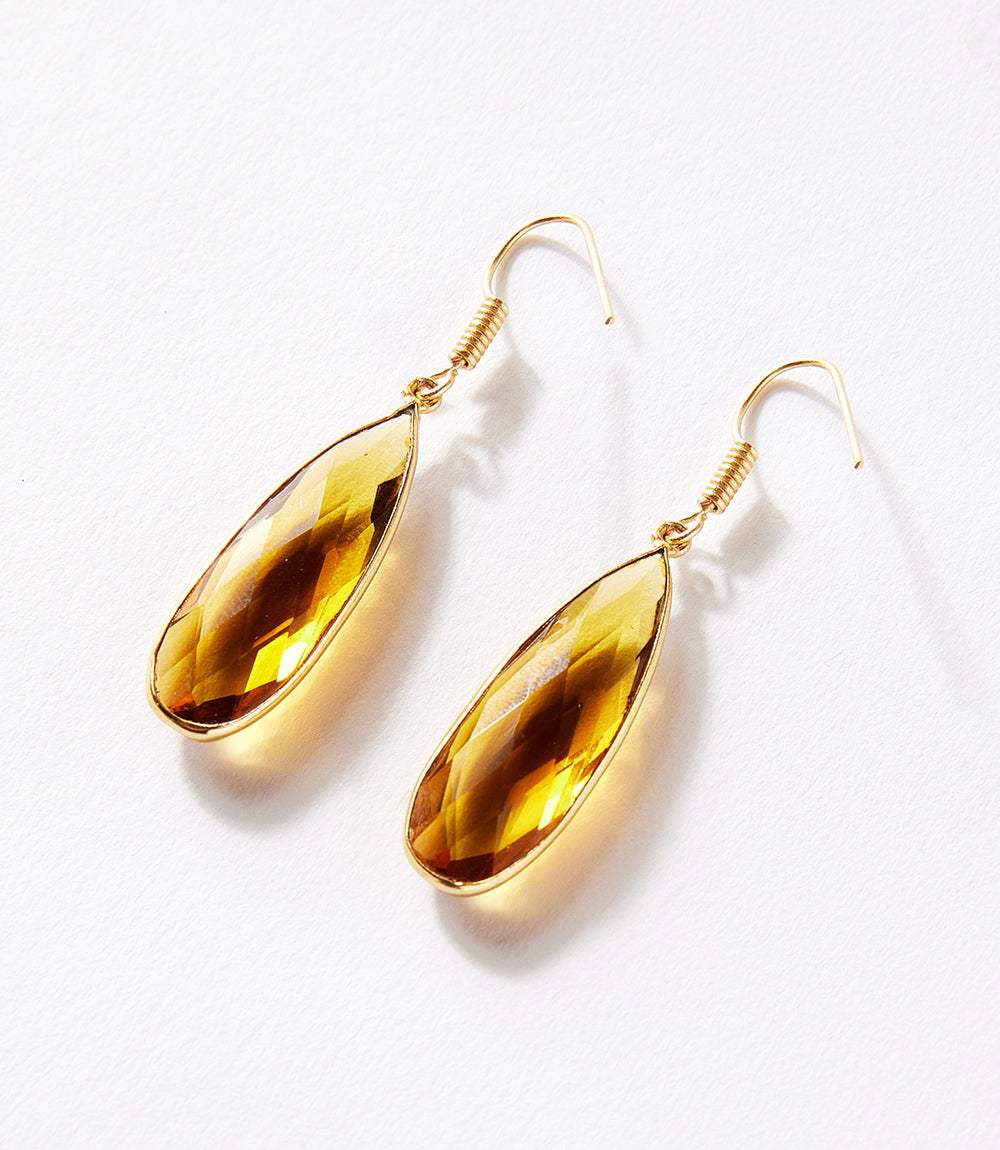 Citrine Quartz Earrings - Image 6