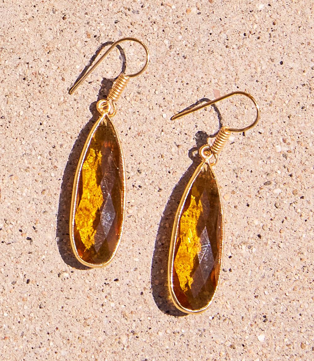 Citrine Quartz Earrings - Image 7
