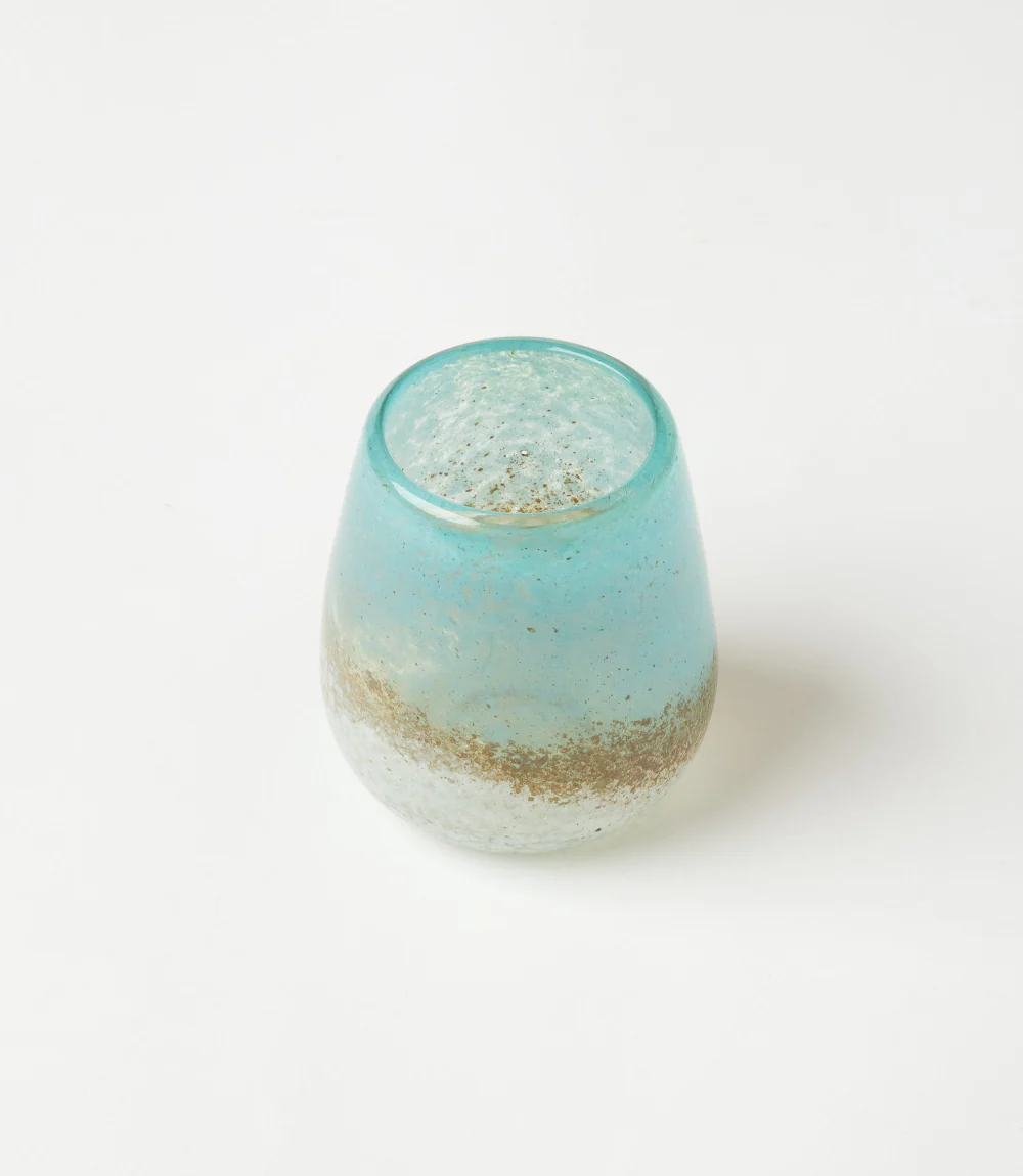 Coastal Mirage Stemless Wine Glasses, Set Of 2 - Image 4