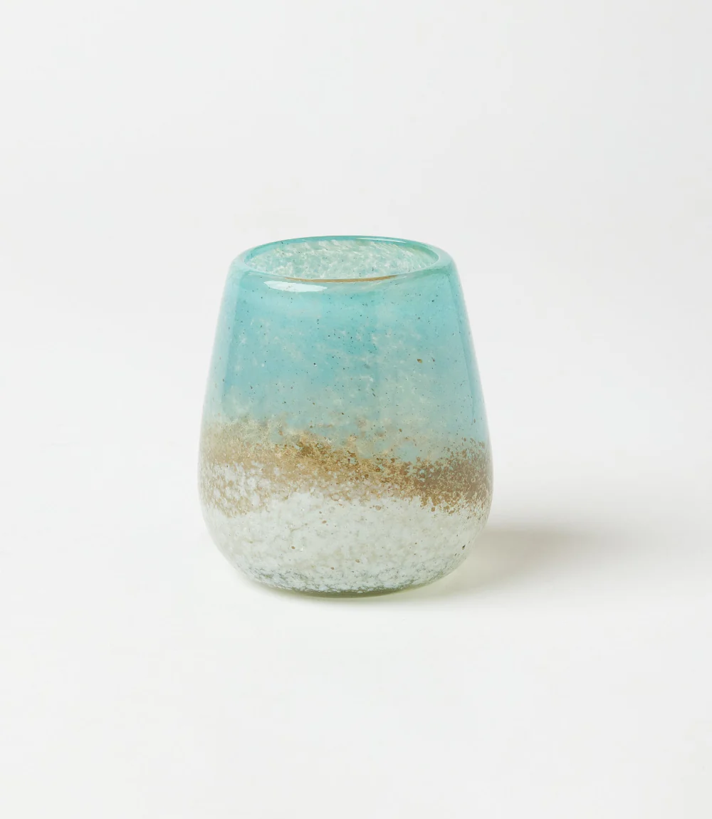 Coastal Mirage Stemless Wine Glasses, Set Of 2 - Image 5