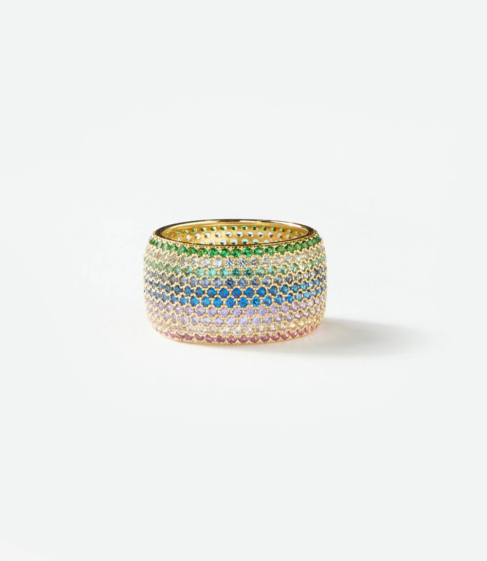 Colorful Crystal Ring - Image 2