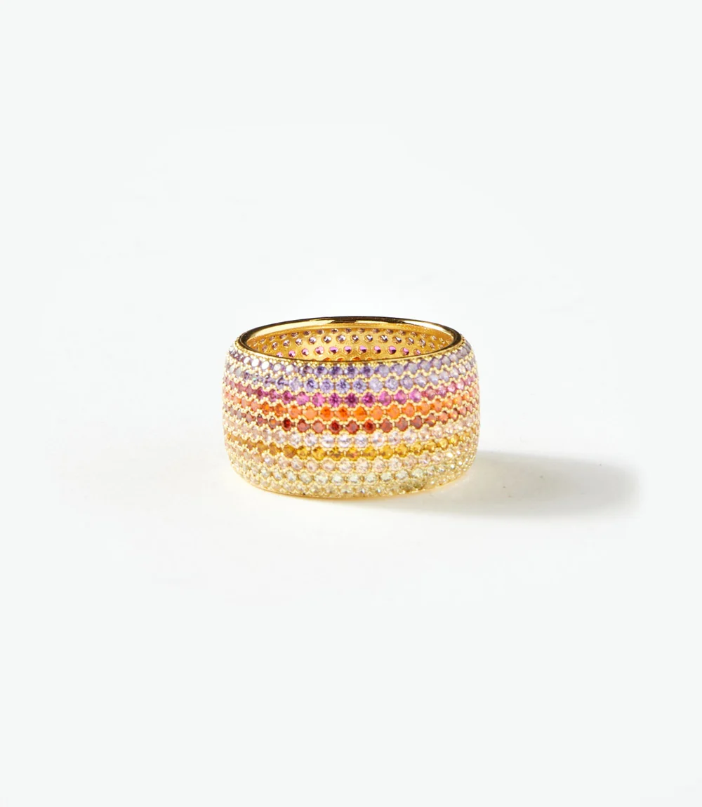 Colorful Crystal Ring - Image 2
