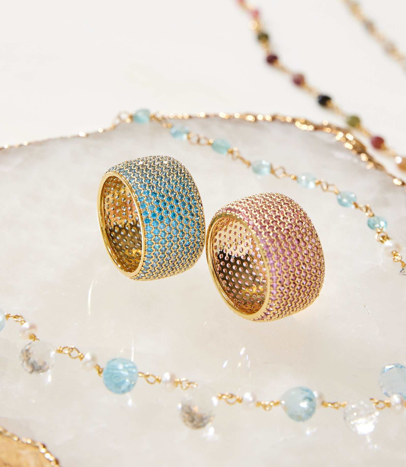 Colorful Crystal Ring - Image 2