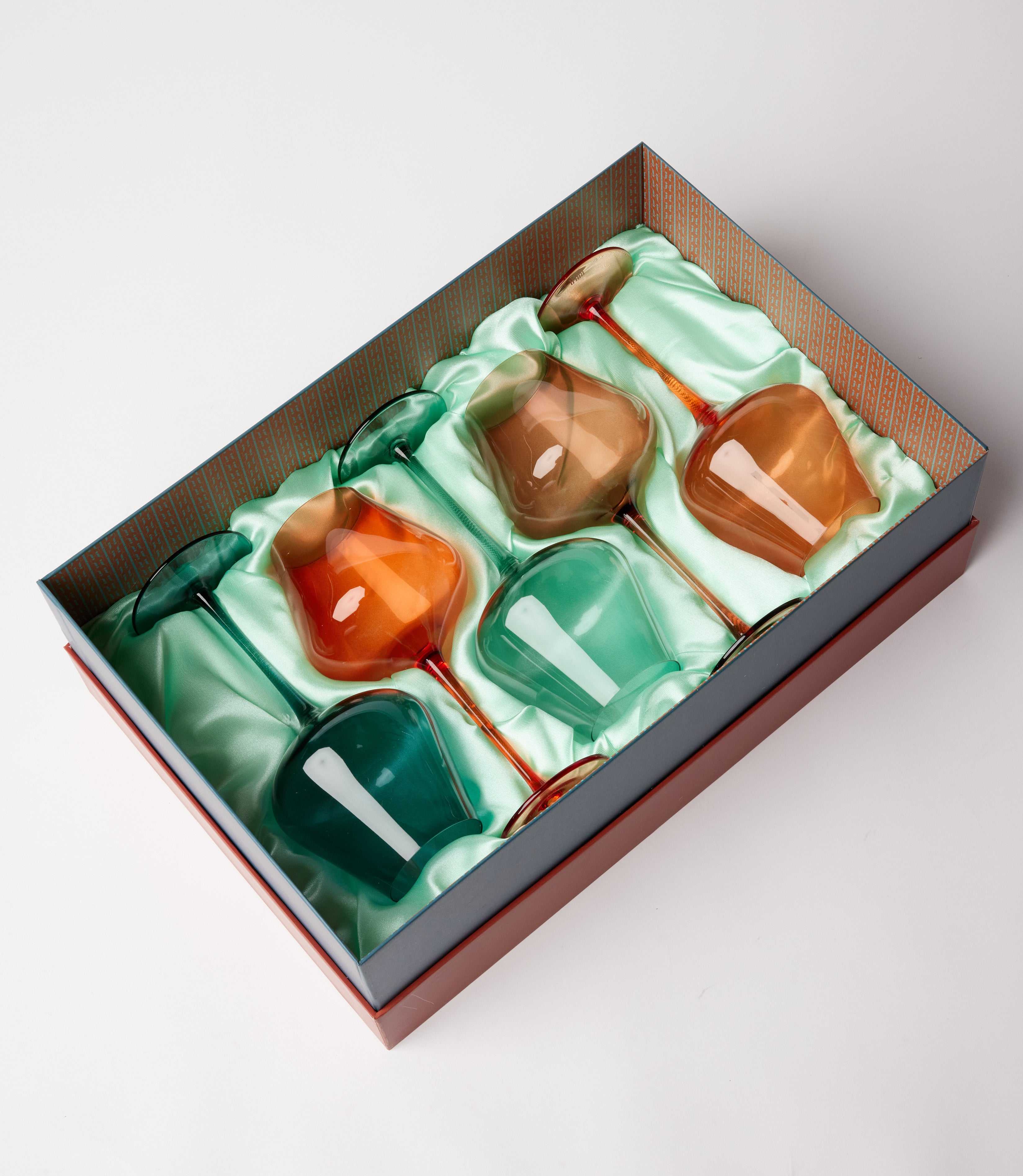 Colors Of Venice Wine Glasses, Set Of 5 - Image 4