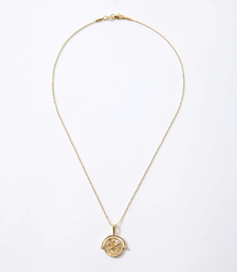 Compass Swivel Pendant Necklace - Image 5