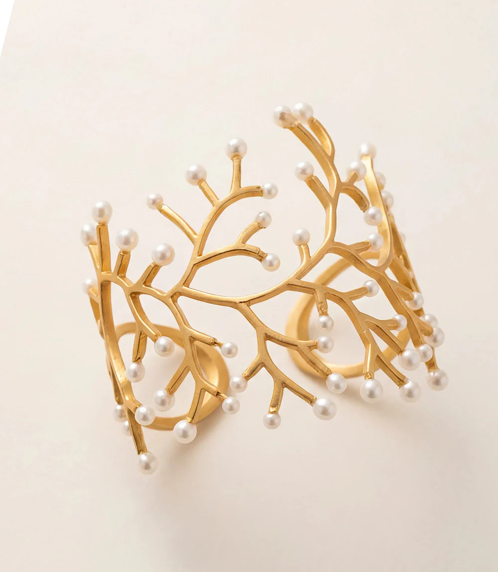 Coral Reef Cuff Bracelet - Image 2