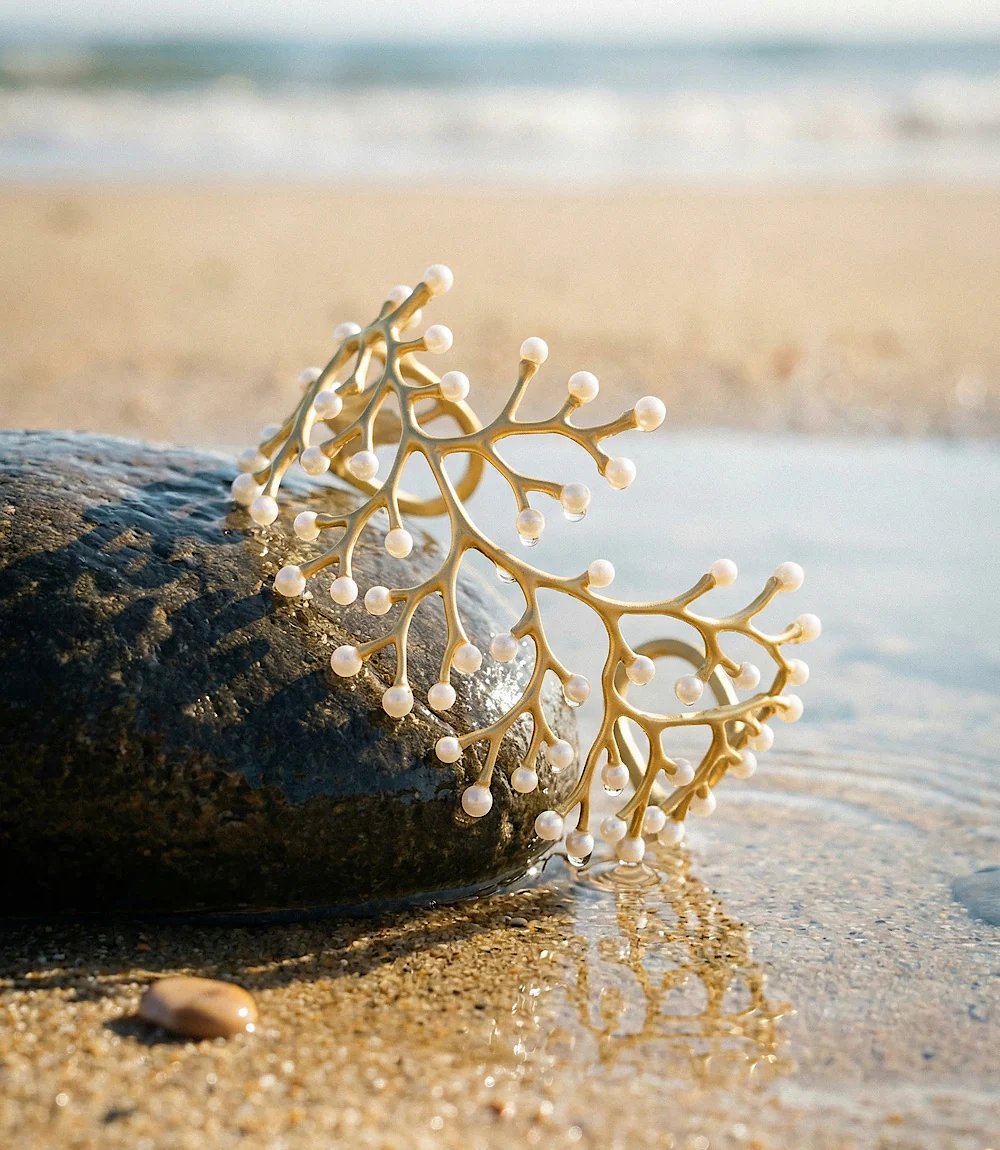 Coral Reef Cuff Bracelet - Image 3