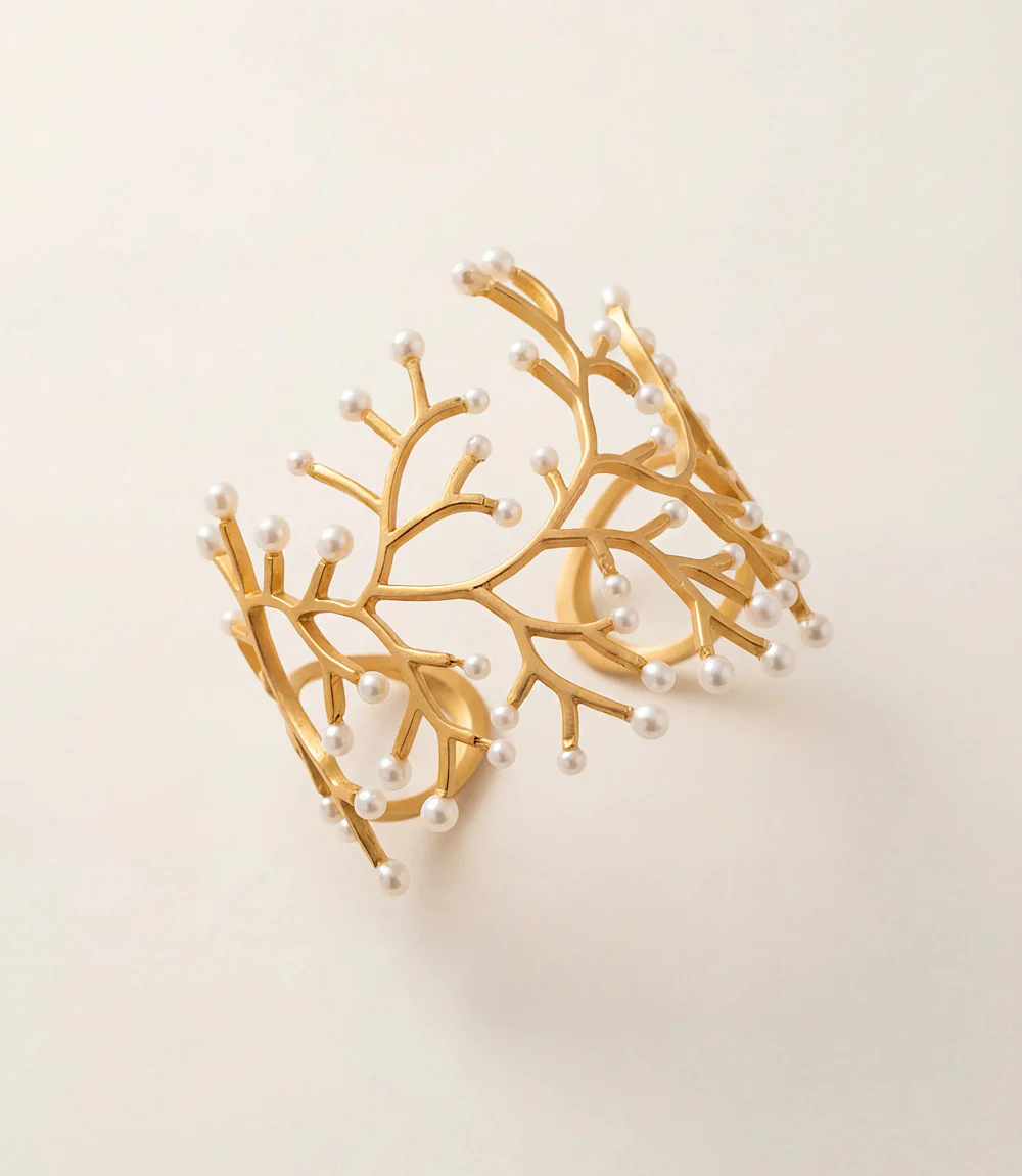 Coral Reef Cuff Bracelet - Image 4