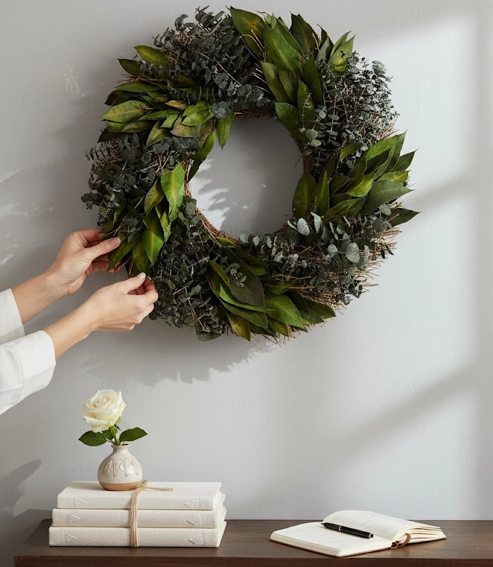 Cottage Greenery Wreath - Image 7