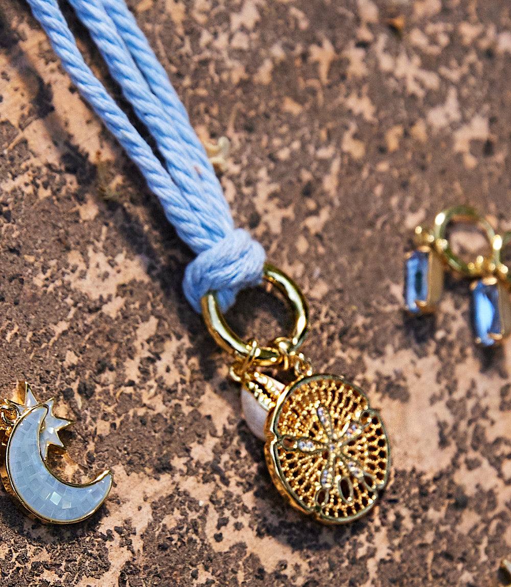 Cowrie Shell And Sand Dollar Cord Necklace - Image 3