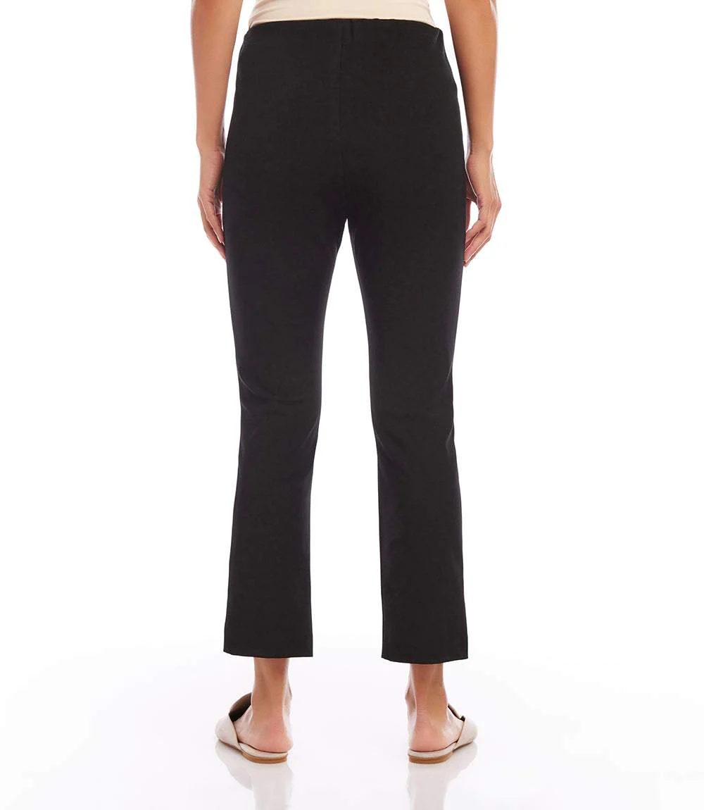 Cropped Pintuck Pants - Image 4
