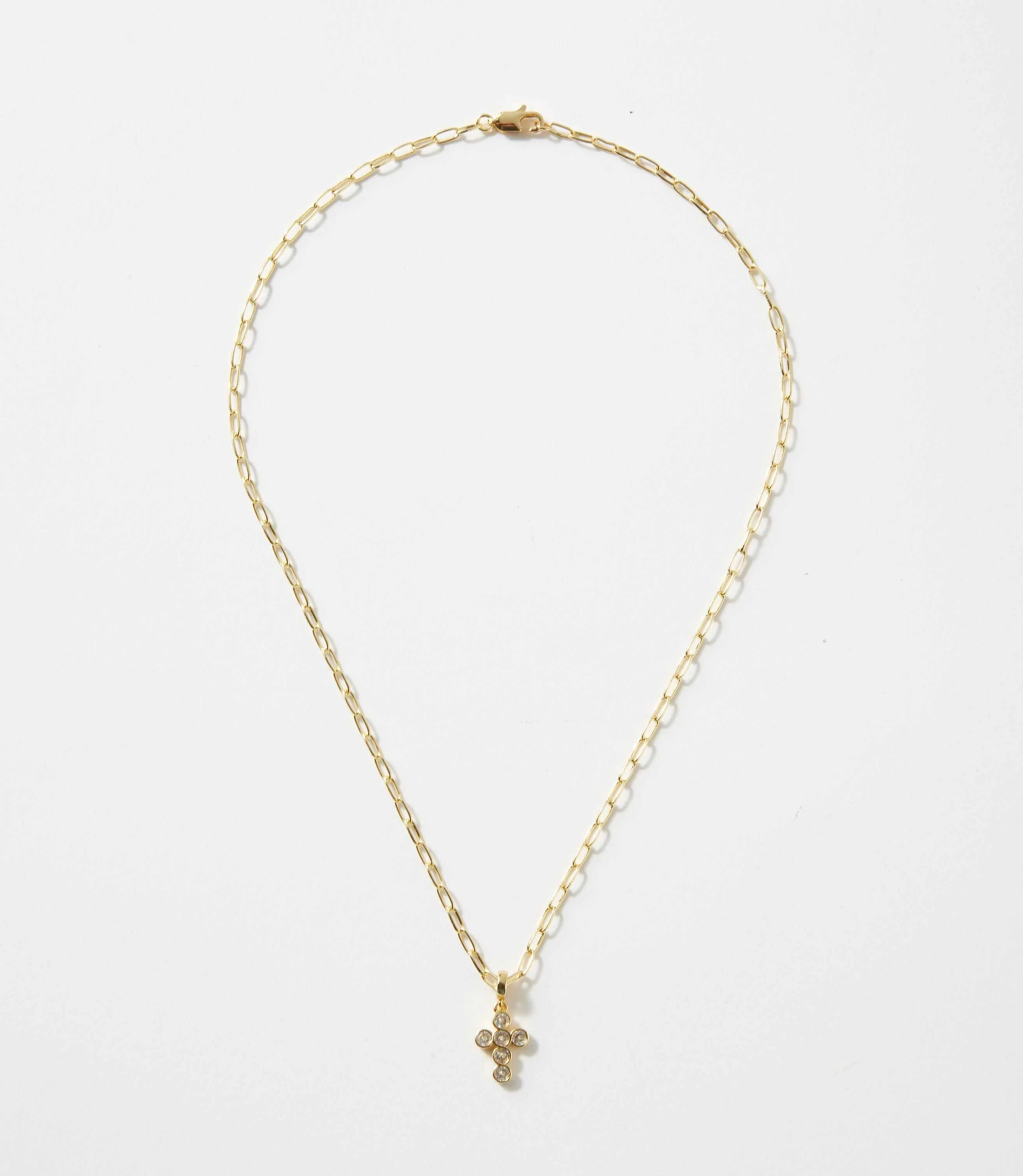 Cross Crystal Necklace - Image 2