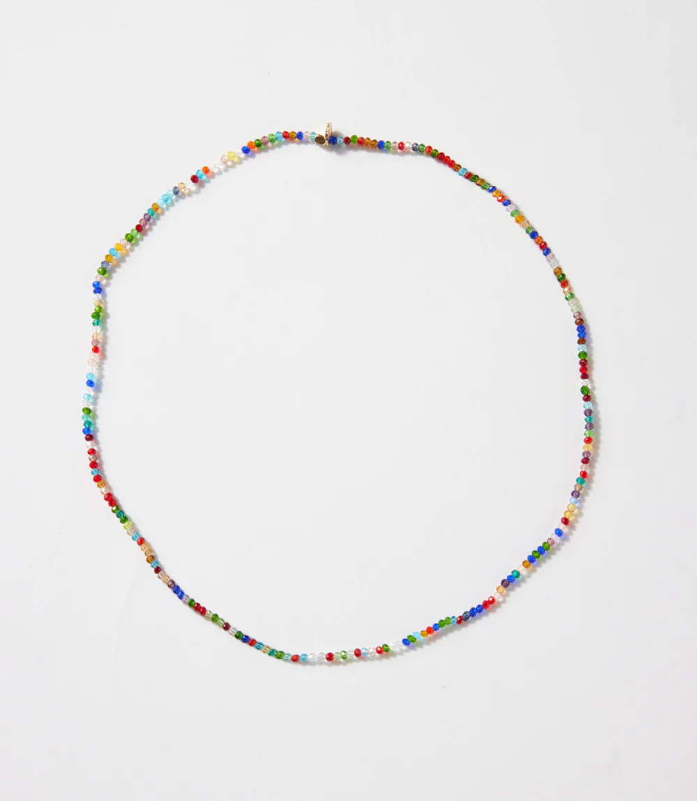 Crystal Beaded Stretch Bracelet - Image 5