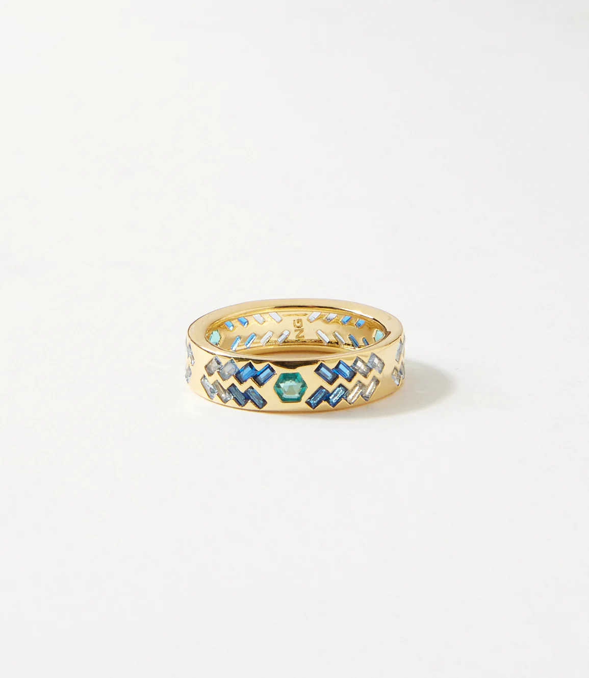 Crystal Inlay Ring - Image 2