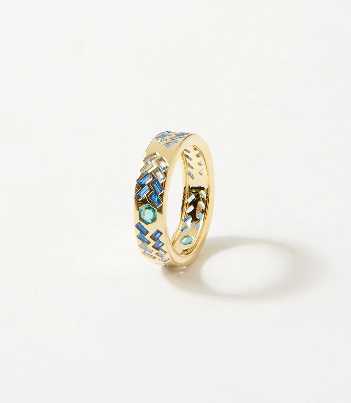 Crystal Inlay Ring - Image 3
