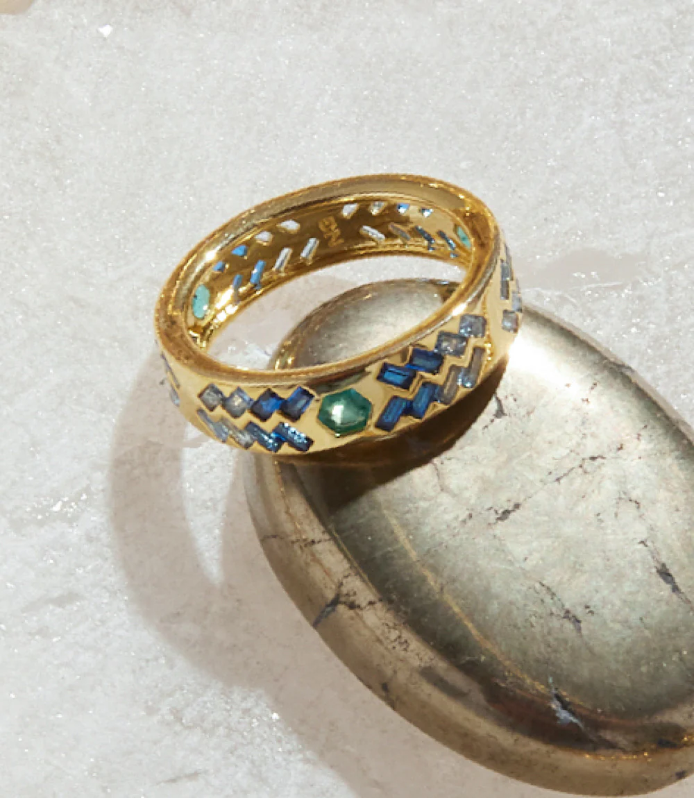 Crystal Inlay Ring - Image 8