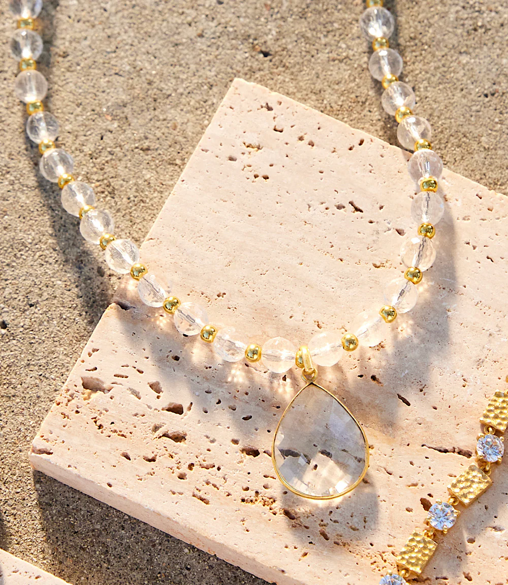 Crystal Pendant Necklace - Image 2
