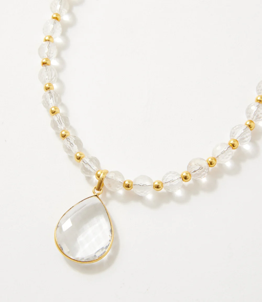 Crystal Pendant Necklace - Image 3